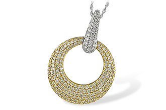 C216-75619: NECK 1.64 YELLOW DIAS 1.90 TW