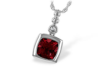 C216-77401: NECK 1.40 GARNET 1.44 TGW