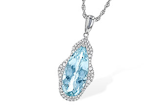 C217-69210: NECK 3.97 AQUAMARINE 4.20 TGW
