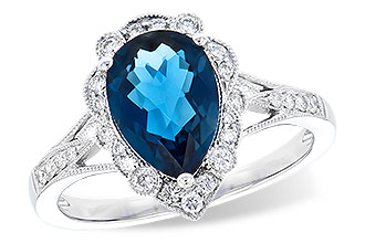 C300-42892: LDS RG 2.25 LONDON BLUE TOPAZ 2.47 TGW (10x7 PS)