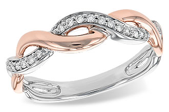 D213-11919: LDS DIA WED RG .10 TW (ROSE & WG)