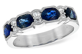 D216-81074: LDS WED RG 1.72 SAPPHIRE 1.90 TGW (5x4MM SAPP)
