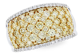D301-30128: LDS DIA WED RG 1.53 YELLOW DIAS 1.75 TW