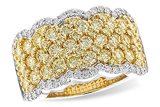 E301-29192: LDS DIA WED RG 1.90 YELLOW DIAS 2.20 TW