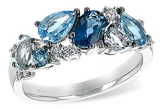 F216-72901: LDS RG 2.05 BLUE TOPAZ 2.16 TGW