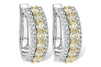 F216-75546: EARR 1.15 YELLOW DIAS 1.55 TW