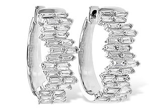 F217-68346: EARR .70 TW BAGUETTE DIAS