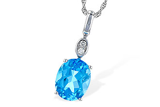 G217-71083: NECK 2.84 BLUE TOPAZ 2.87 TGW (10x8MM BT)