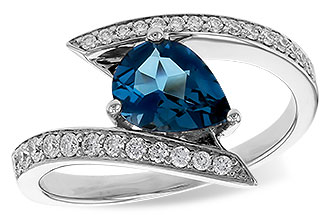 G302-19210: LDS RG 1.04 LONDON BLUE TOPAZ 1.28 TGW (8x6MM)