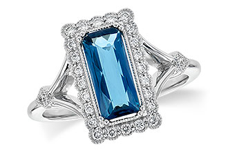 H217-69255: LDS RG 1.58 LONDON BLUE TOPAZ 1.75 TGW