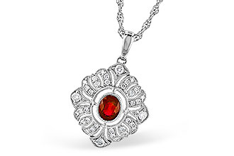 H300-38355: NECK .45 RUBY .70 TGW (5x4MM RUBY)