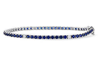 H302-19246: BRACELET 3.27 TW SAPP 3.52 TGW (7")