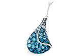 K214-95582: NECK 4.81 BLUE TOPAZ 4.94 TGW