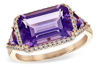 L217-64673: LDS RG 3.48 TW AMETHYST 3.70 TGW (12x8MM)