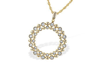 L217-68282: NECKLACE .12 TW