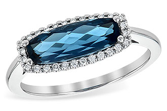 L217-68346: LDS RG 1.79 LONDON BLUE TOPAZ 1.90 TGW