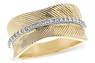 M216-72837: LDS WED RG .22 TW (Y/G & W/G)