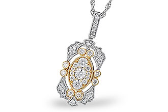 M300-41946: NECKLACE .50 TW